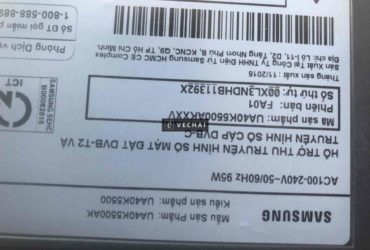 Tivi SMART 40in hiệu SAMSUNG:40K5500(giao hàng)