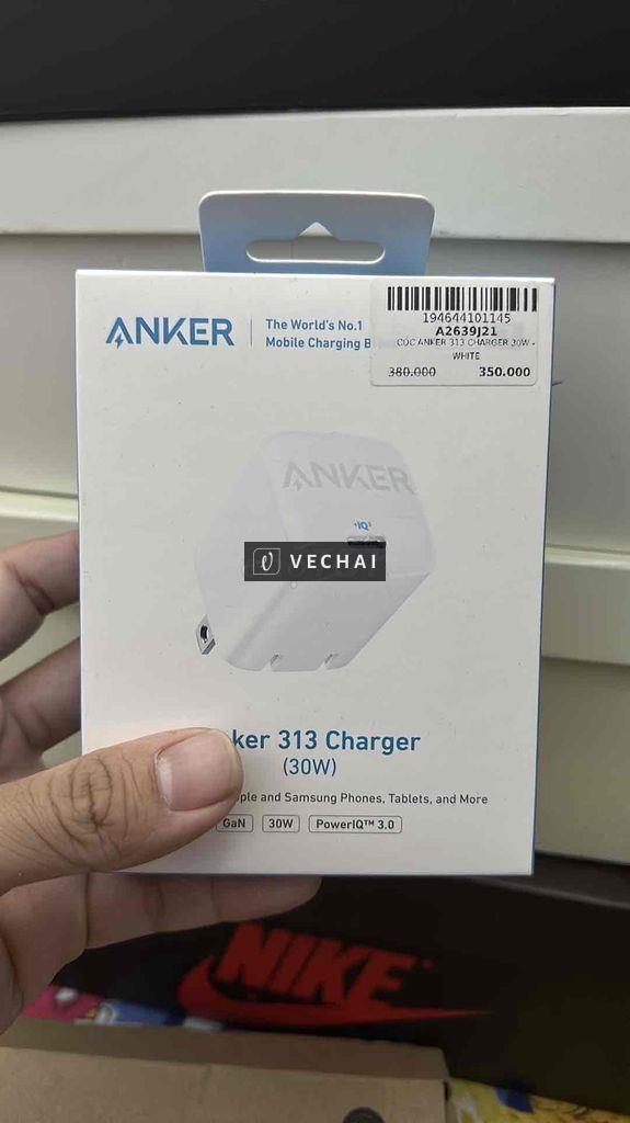 Cần bán cóc sạc Anker 30W cho iphone