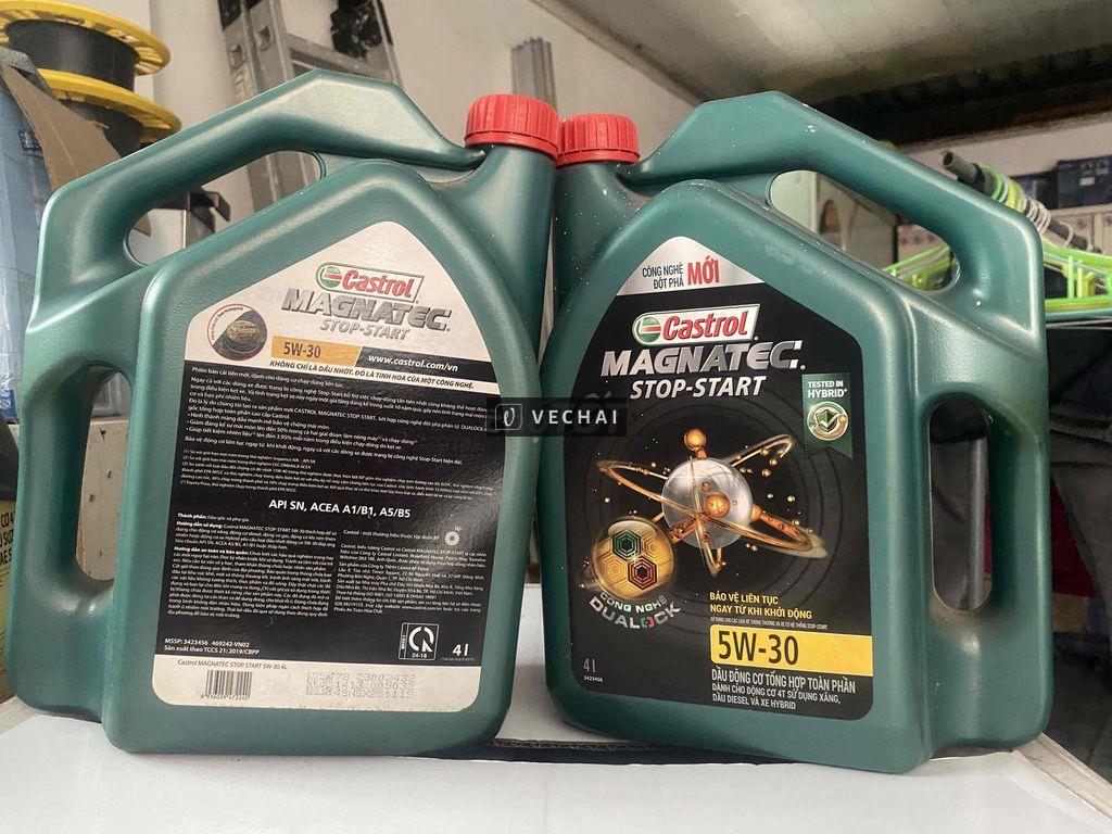 nhớt castrol cho xe ô tô