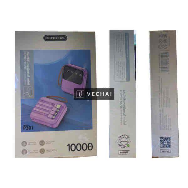 sạc dự phòng Sendem 10.000mah – new100% sale199k