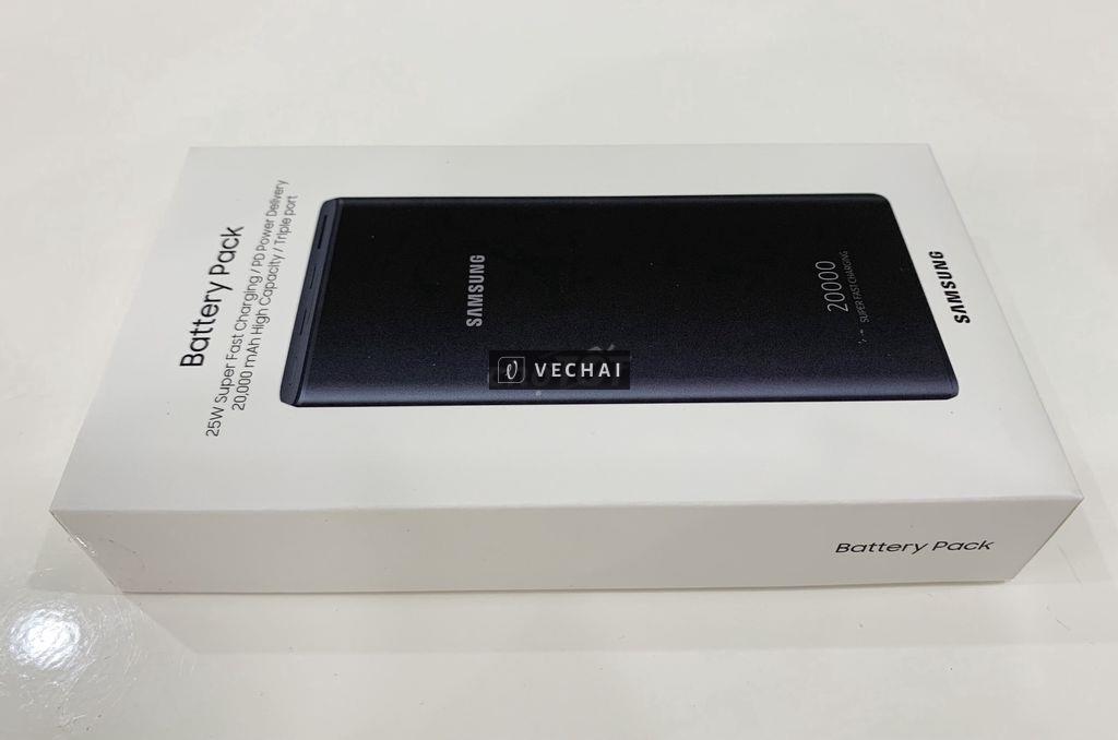 Sạc dự phòng chính hãng samsung 20000mah, sạc 25w