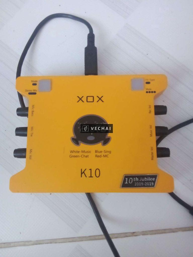 Sound card k10 còn mới