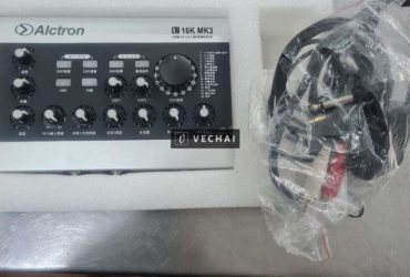 Soundcard Alctron U16 MK3 livetreams cao cấp.