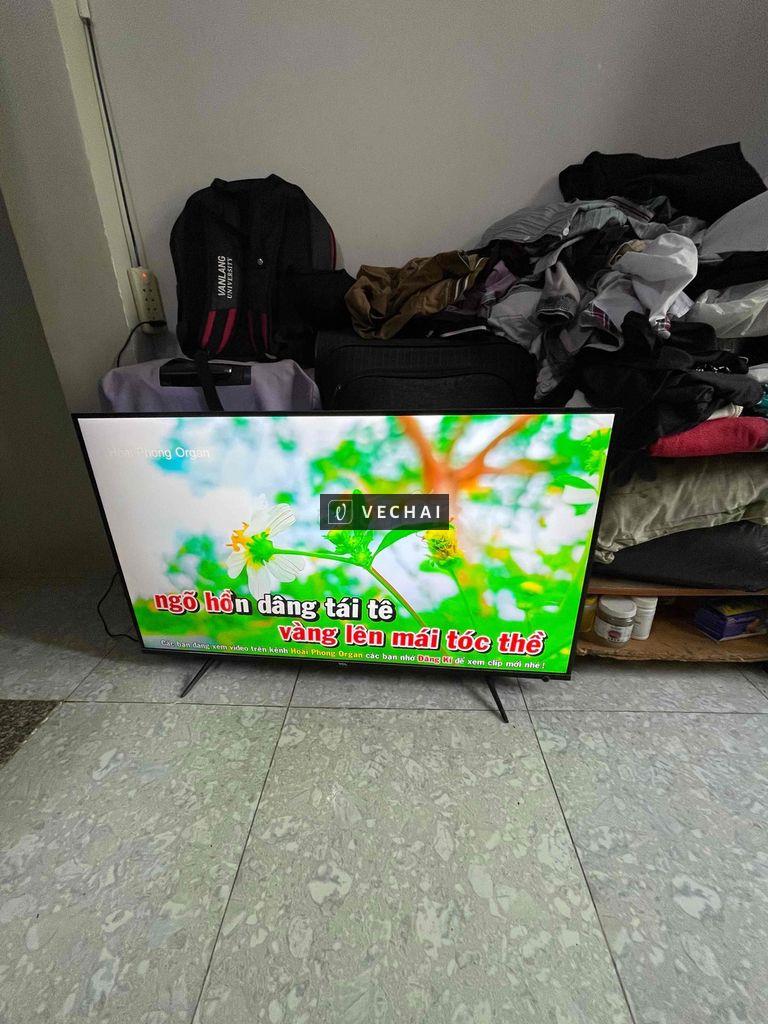 Em dọn nhà còn tivi TCL 4k 43in còn mới tinh bán