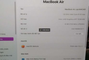 Macbook air 2018 13 inch