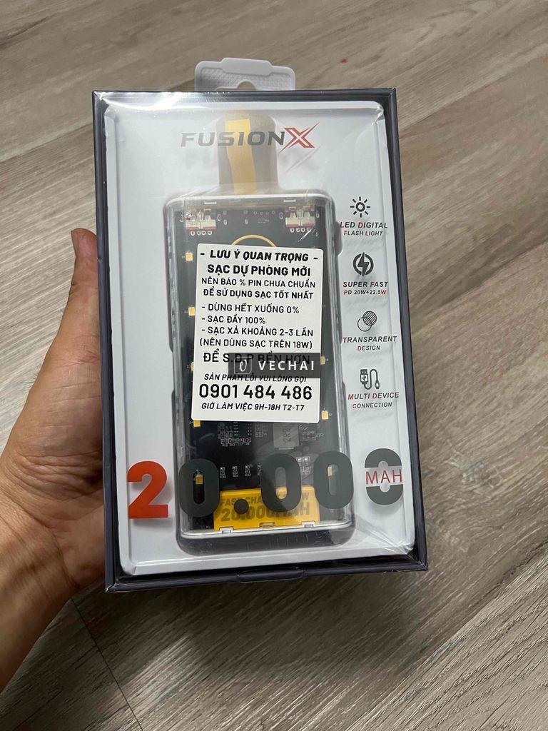 Bán sạc dự phòng FUSION X 20.000mah