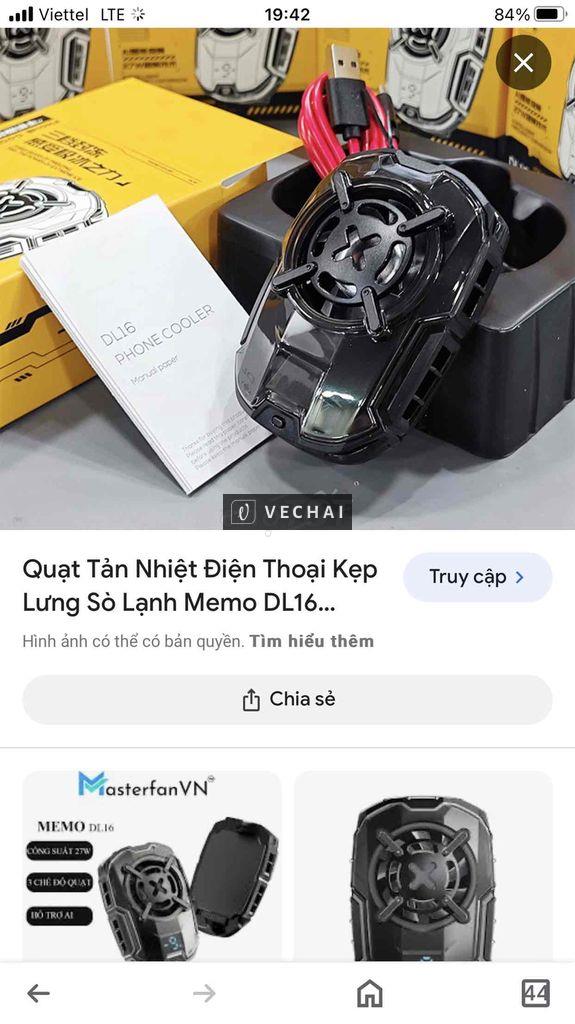 Quạt tản nhiệt điện thoại DL16