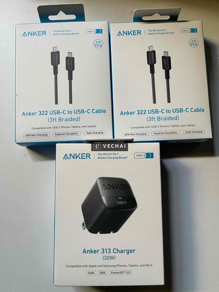 Sạc Anker cho ip 15