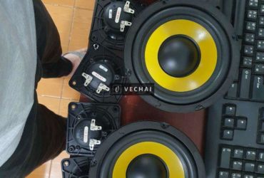 Loa 2 loa bass 16cm, 1 loa trung và 8 loa treble