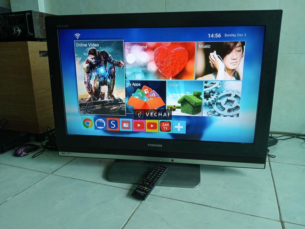 Tivi Toshiba LCD 32 inch kèm smart box TV