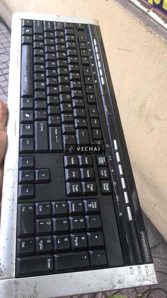 Bàn phím ko dây logitech zin ko lên đèn bán xác