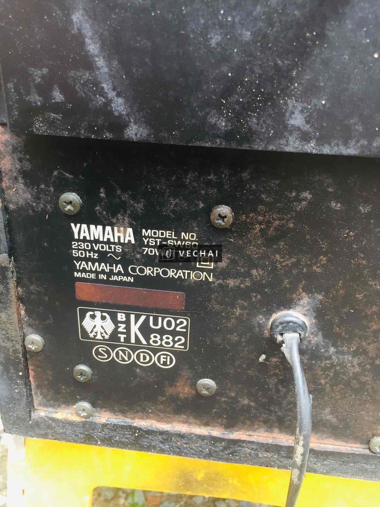 loa súp điện yamaha SW60 nhật