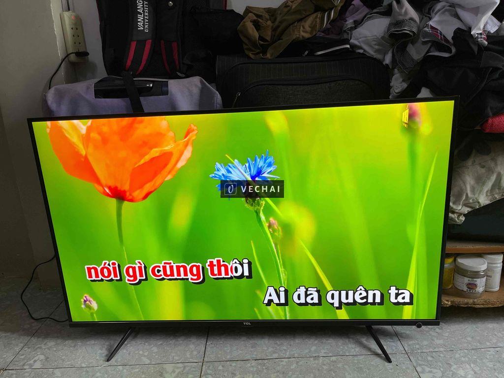 Em dọn nhà còn tivi TCL 4k 43in còn mới tinh bán