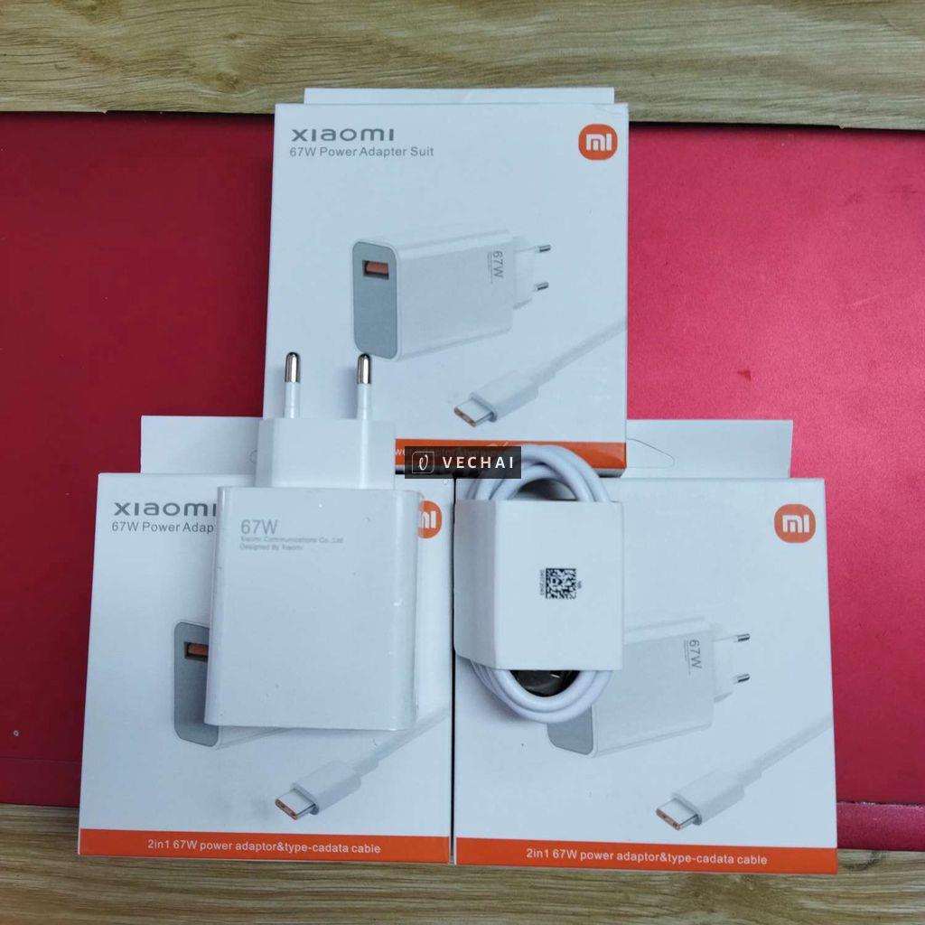 Sạc Xiaomi 67w hàng linh kiện new fullbox.