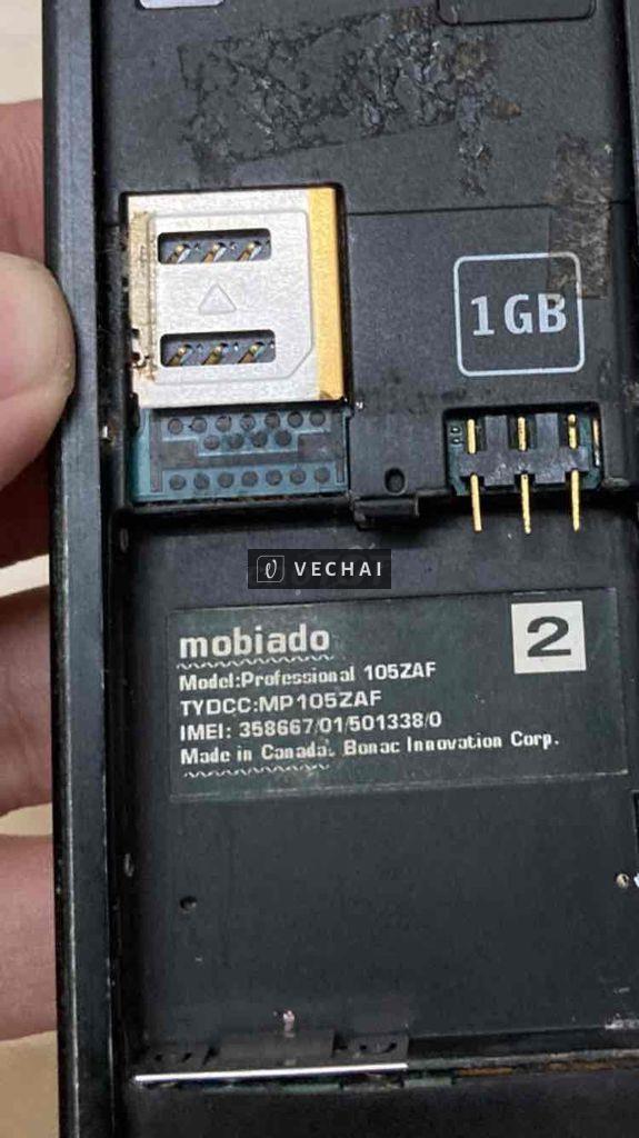 Xác zin mobiado nokia 105 ko pin ko kính sau