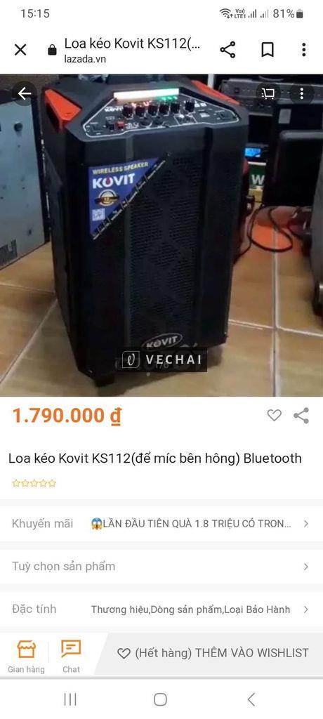 Loa kovit ks112