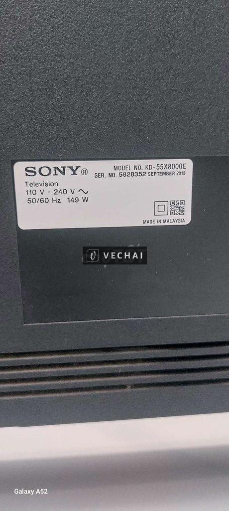 Tivi Sony 4K 55inch bị hư màn hình