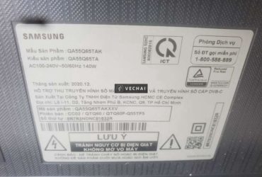 Smart tivi 55 inch Samsung qled giọng nói 4k