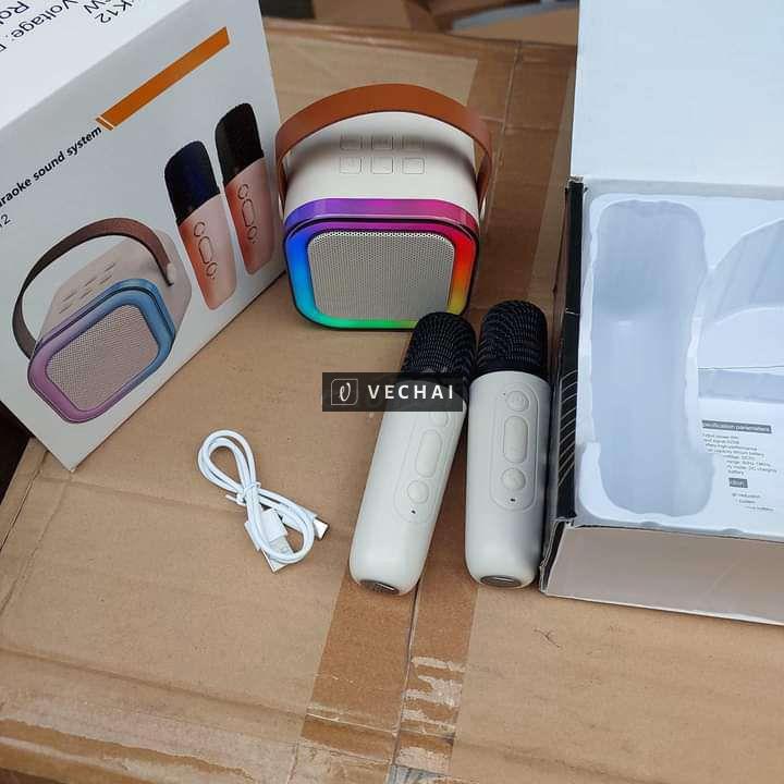 Loa bluetooth kèm mic karaoke mini