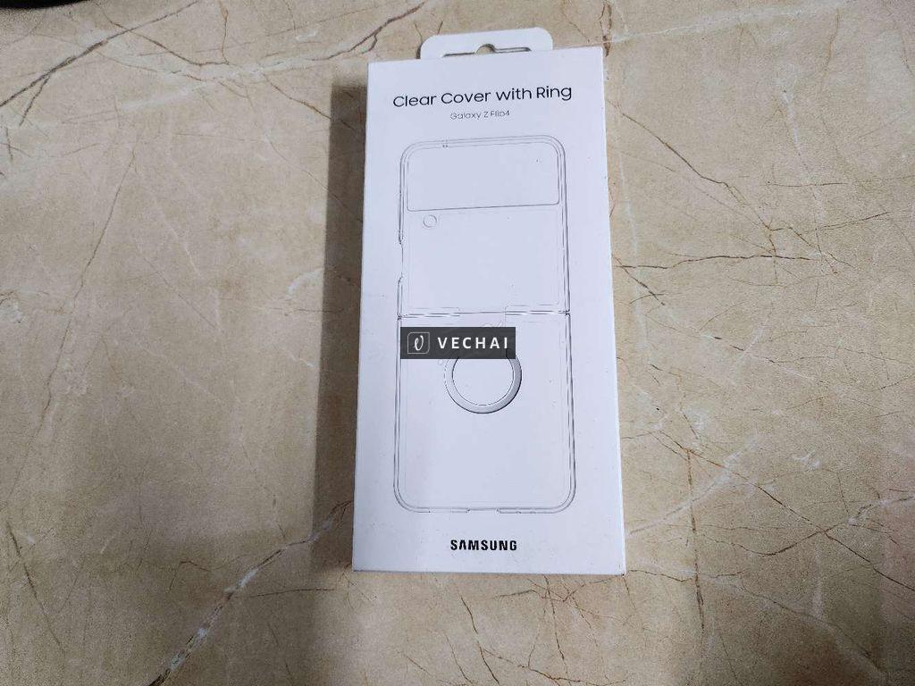 Ốp trong suốt Clear Cover Z FLIP 4 SAMSUNG ,Mới 💯