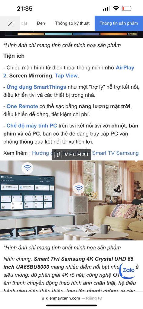 tivi samsung 65inch  new 100% 4k bh hãng 2 năm