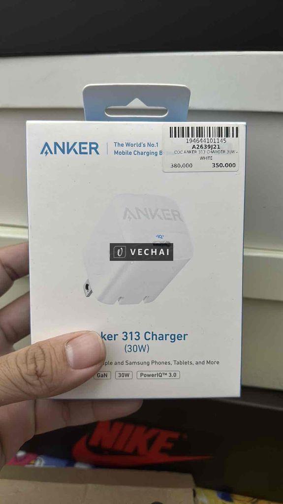 Cần bán cóc sạc Anker 30W cho iphone