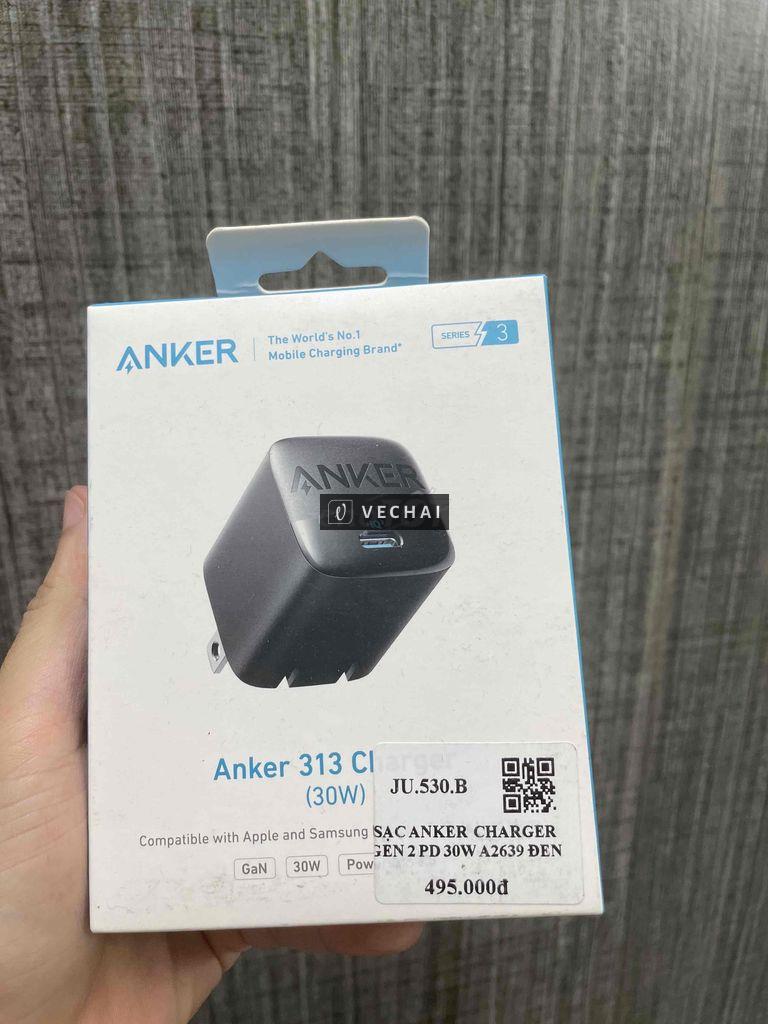 sạc nhanh anker 30w