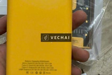 Sạc dựphòng 20.000mAH,66w,mới,sạc rấtnhanh,an toàn