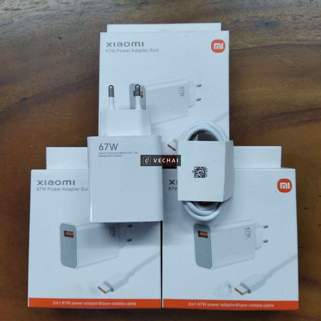 Sạc Xiaomi 67w new fullbox bh 1 năm.