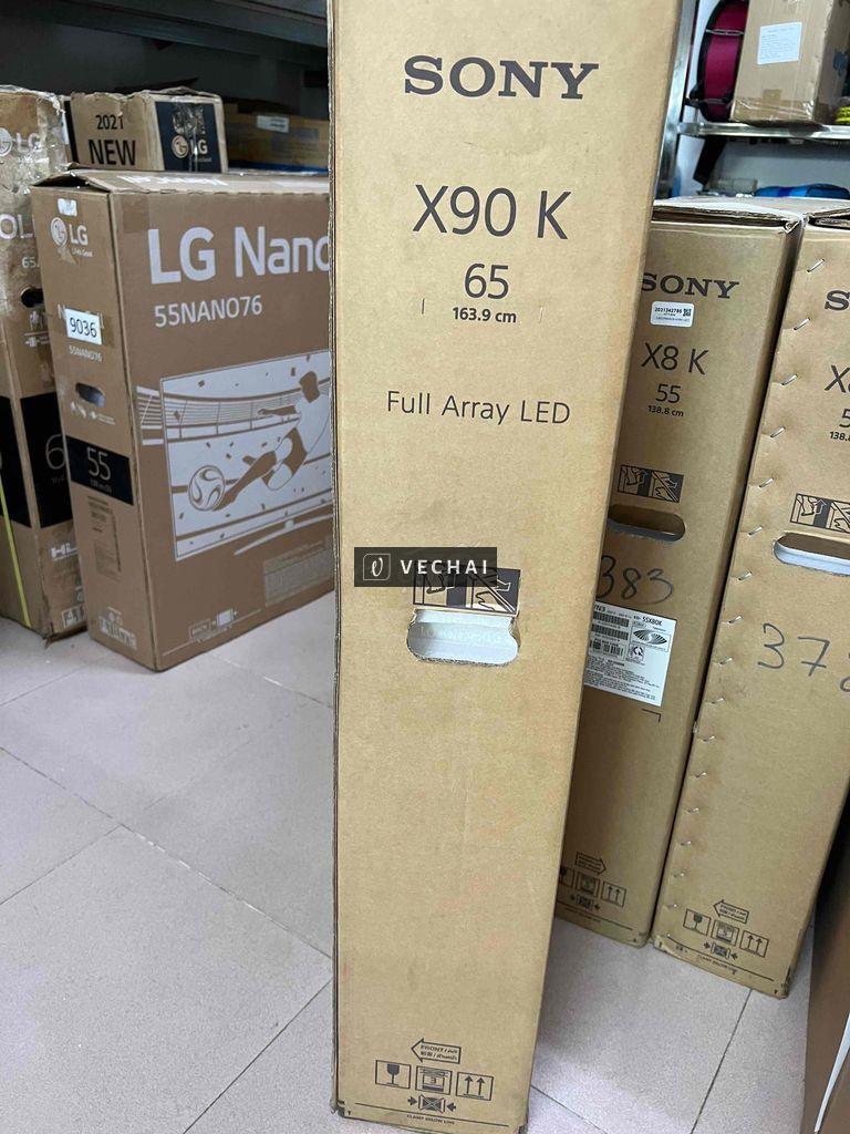 GOOGLE TIVI SONY 4K 65 INCH XR-65X90K ĐỜI 2022