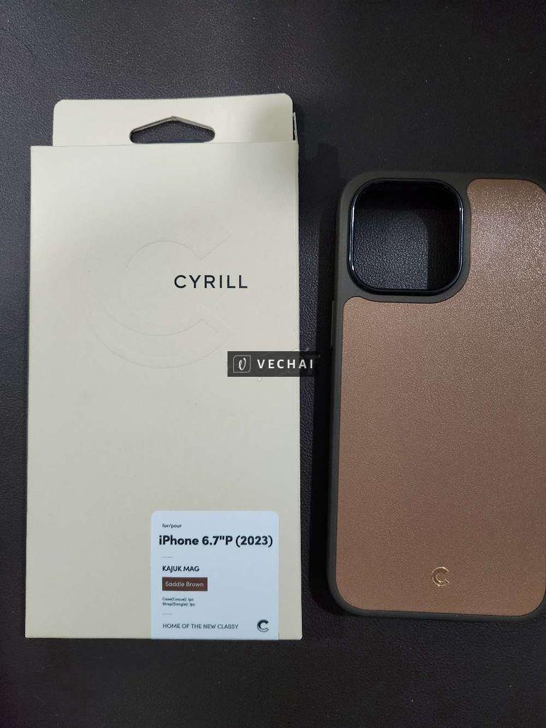 Ốp Lưng iPhone 15 PRO MAX SPIGEN Cyrill Kajuk Mag