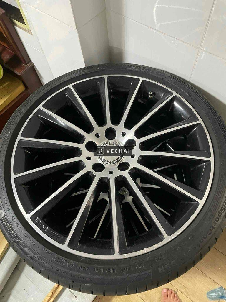 mâm + bánh Mercedes C63AMG – Mâm 255 R19- sx 2017