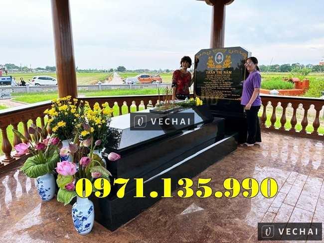 199- Mẫu mộ đá đơn giản đẹp bán tại Vũng Tàu – để tro hài cốt