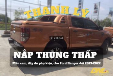 Nắp thùng thấp 45 độ Ford Ranger thanh lý