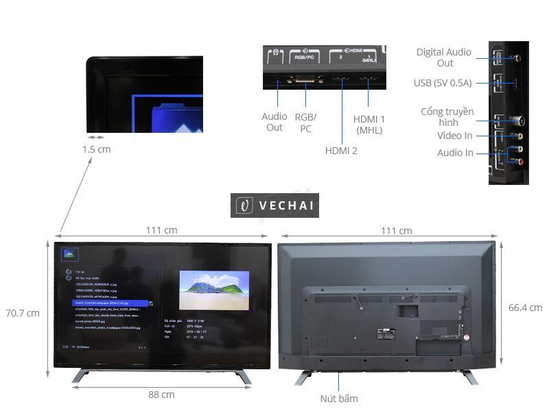 Tivi Led cơ Bản 32in Sony 32R300c