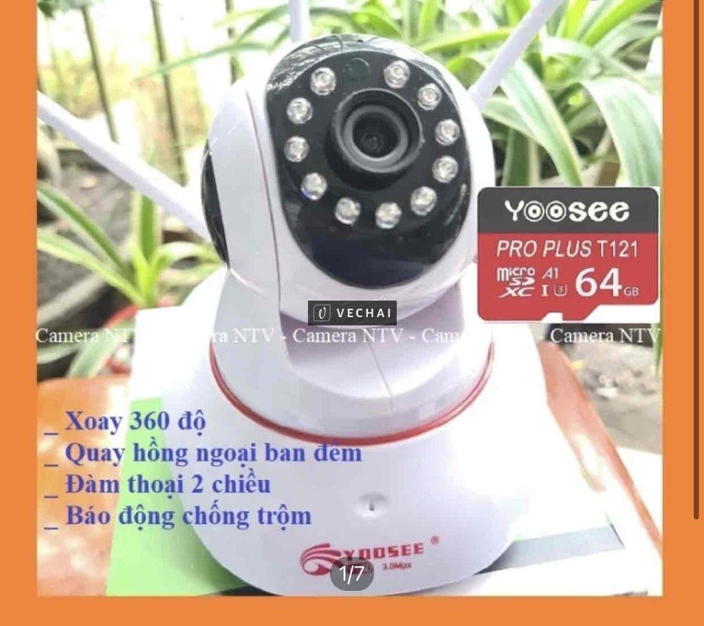 (New) Camera Yoosee 3 Râu 3M Ban Đêm Có Màu
