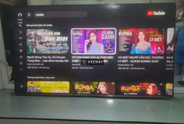 Smart tivi 55 inch Samsung 4k trực tiếp YouTube