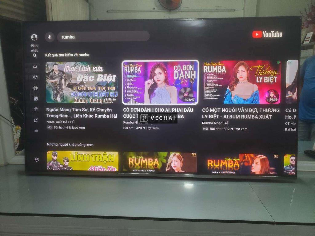 Smart tivi 55 inch Samsung 4k trực tiếp YouTube