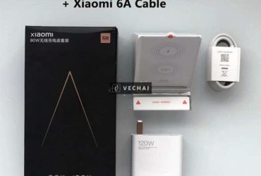 Sạc không dây Xiaomi 80w + củ sạc Xiaomi 120w