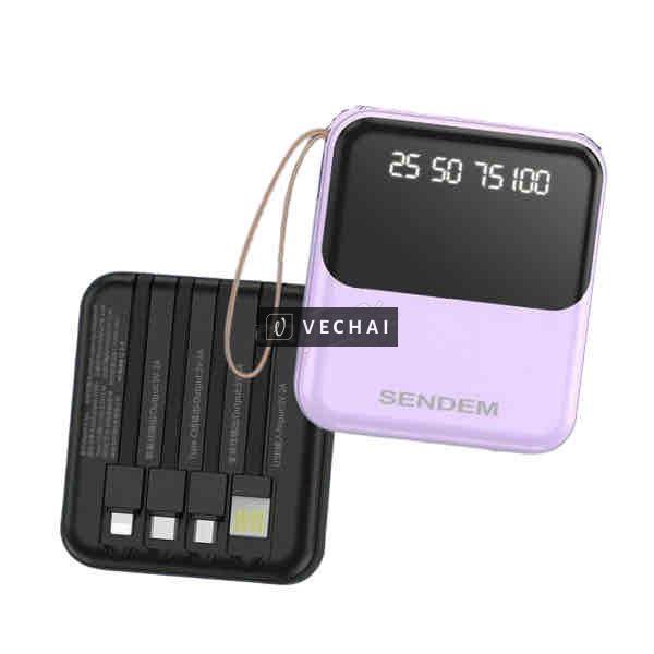 sạc dự phòng Sendem 10.000mah – new100% sale199k