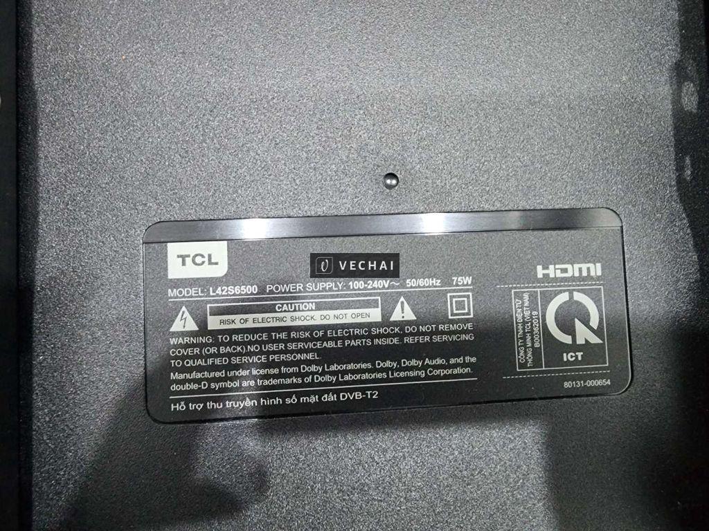 Bán tivi TCL L42S6500 ít sử dụng giá tốt