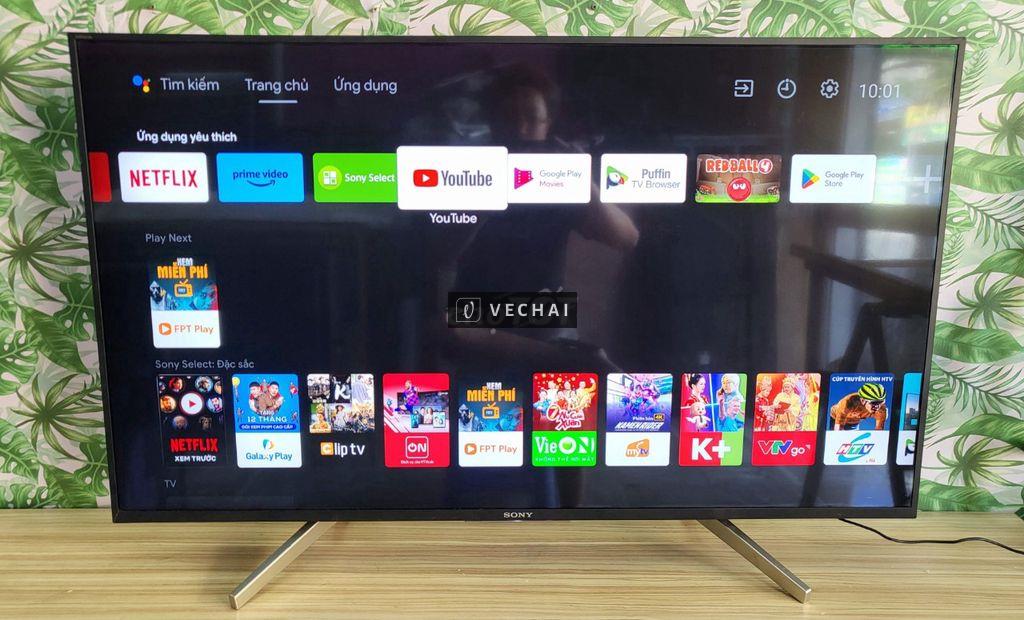 Tivi Sony 49 Inch Màn Hình 4K  Giọng Nói Đẹp 99%