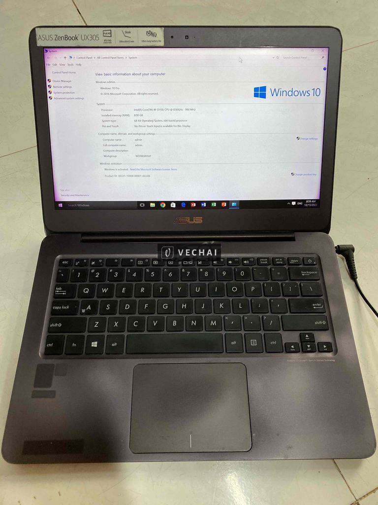 Xác laptop asus zenbook UX305