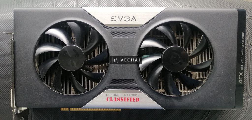 Thanh lý xác vga đẹp VGA EVGA GTX 780Ti GDDR5