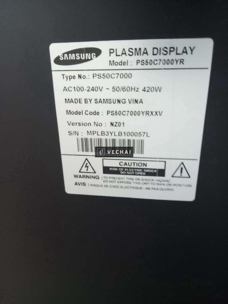 Cần bán tivi Samsung plasma 50inch