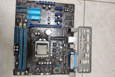 Xác main H61  Asus và cpu  i5 2500 ( cpu vẫn chạy)