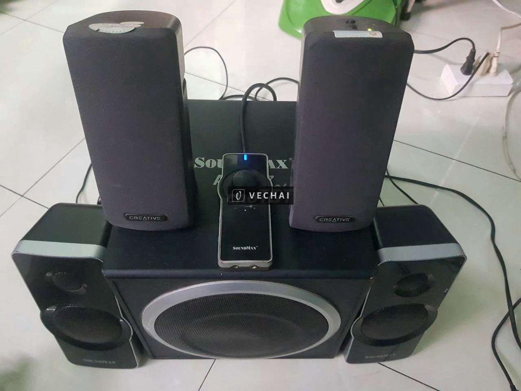 Chia lại loa SoundMax thêm 2 cục loa vi tính