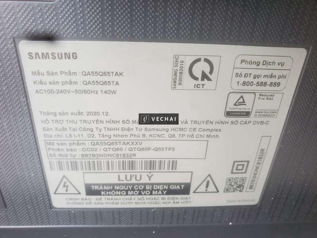 tivi 55 q65 Samsung 4K giọng nói