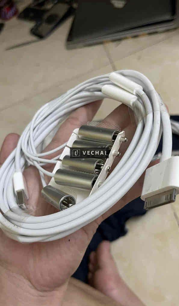 20 dây sạctruyền dữliệu cáp chuyển AV VGA iphone4