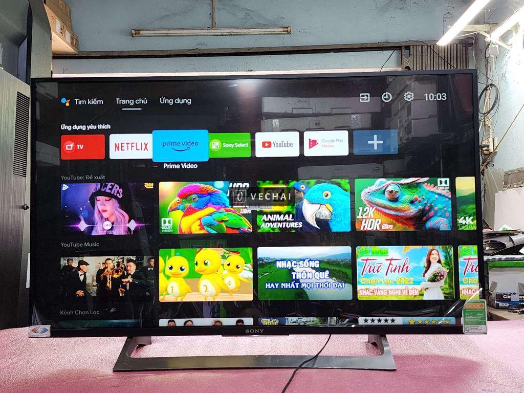 Android Tivi Sony 43 inch – 43X7500E. 4K – Ảnh Nét